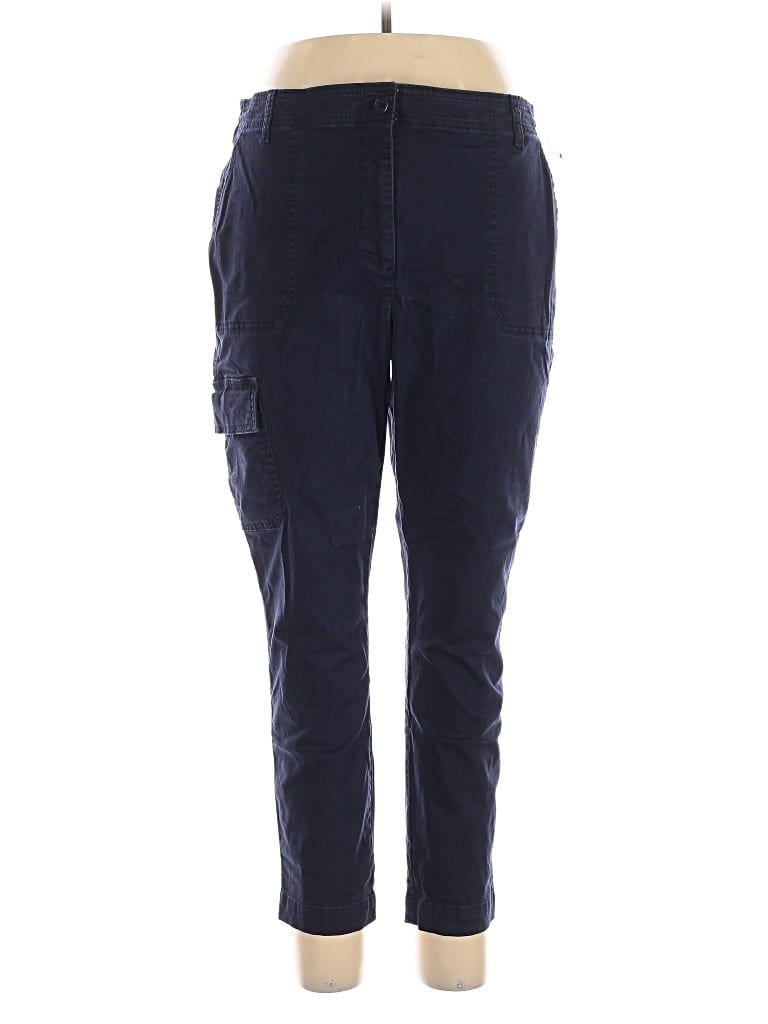 Pre-owned Talbots Cargo Pants In Blue