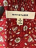 Max Studio 100% Polyester Burgundy Long Sleeve Blouse Size S - photo 3