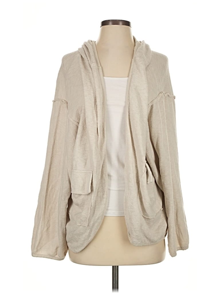 Pre-owned Out From Under Cardigan Sweater In Brown