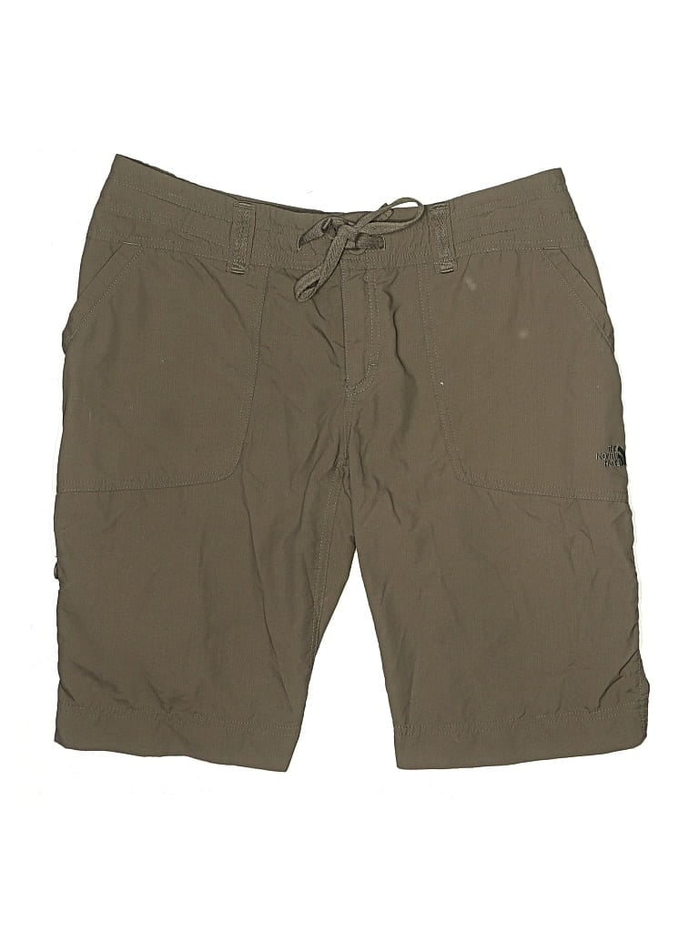 Pre-owned The North Face Cargo Shorts In Green