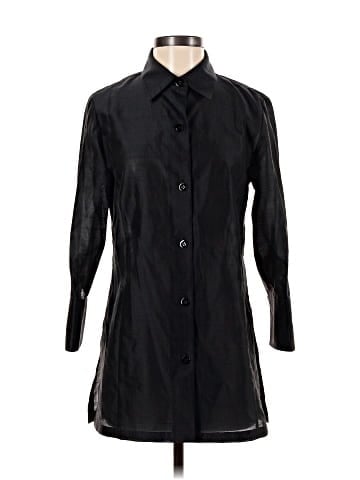 Linda Allard Ellen Tracy 3/4 Sleeve Silk Top (view 1)