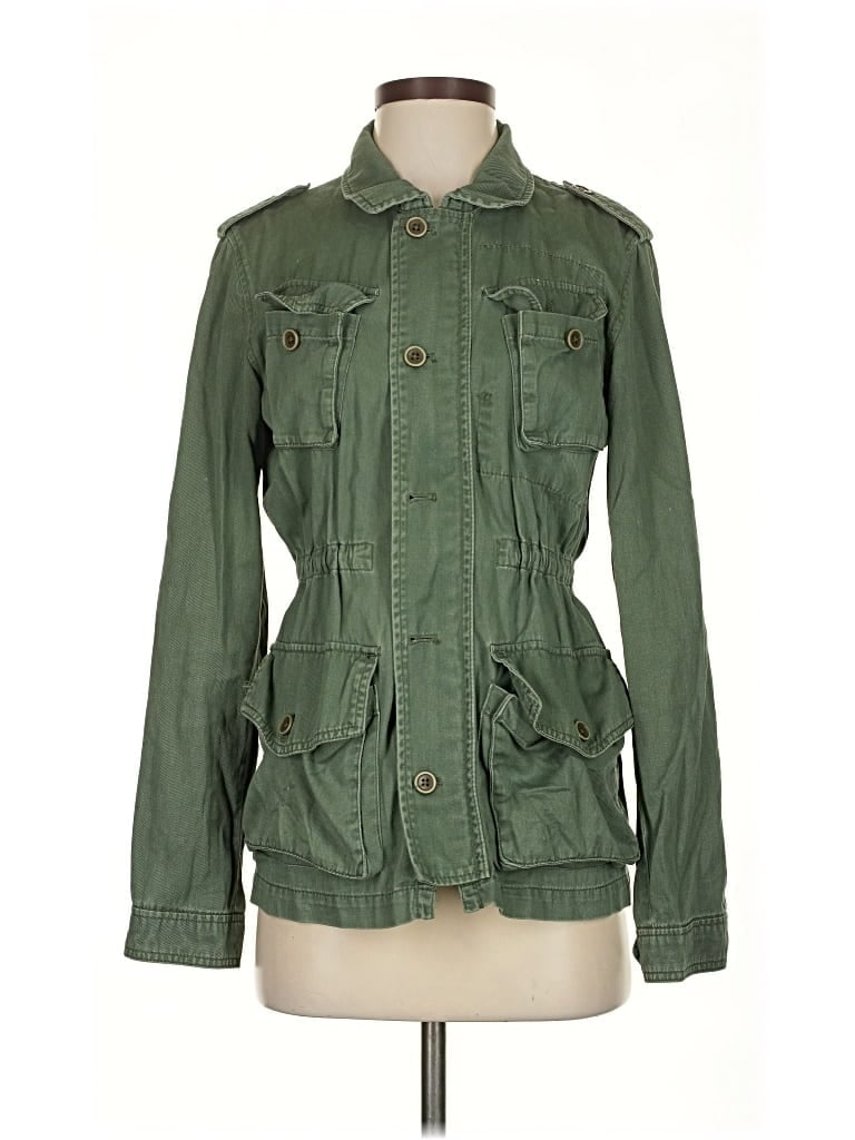 Pre-owned Kirra Jacket In Green