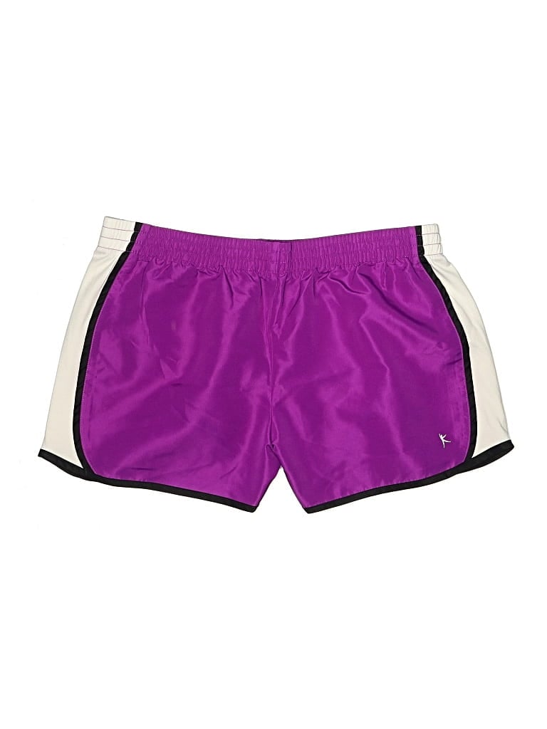 Pre-owned Danskin Now Athletic Shorts In Purple