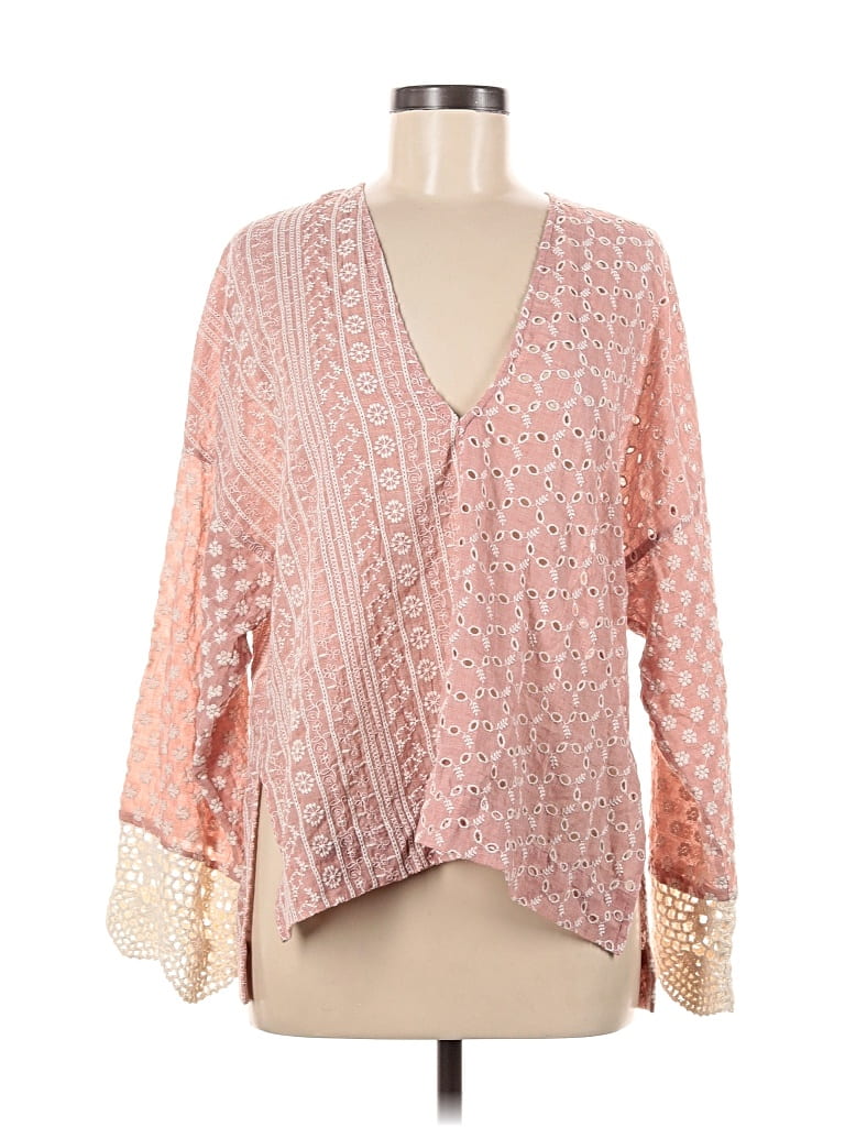 Pre-owned Zara Kimono In Pink