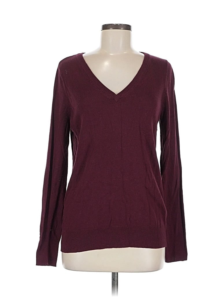 Pre-owned A New Day Pullover Sweater In Burgundy