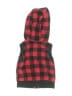 Just One You 100% Polyester Plaid Red Fleece Jacket 0-3 MO / 3 MO - photo 2