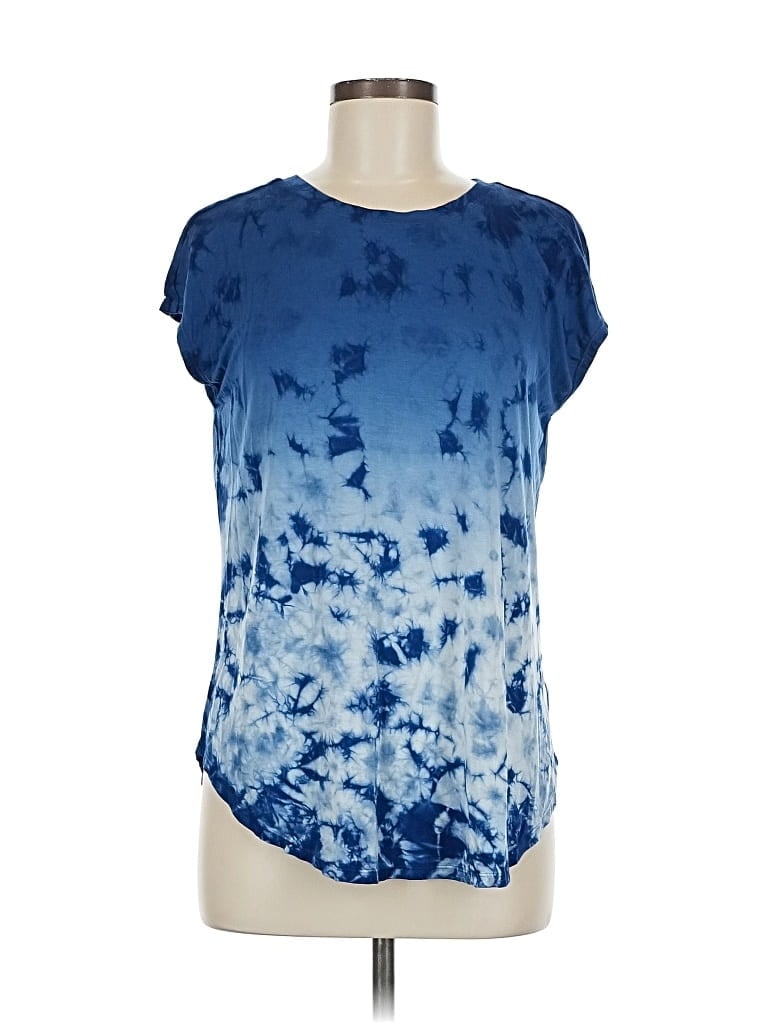 Pre-owned Nic + Zoe Sleeveless T-shirt In Blue