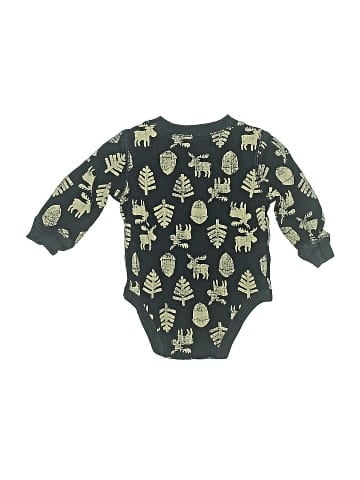 Joe Fresh Long Sleeve Onesie (view 2)