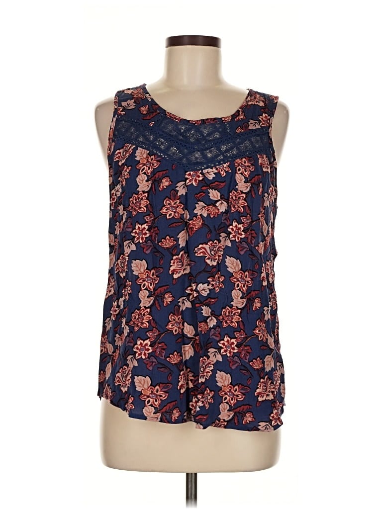 Pre-owned Mason & Belle Sleeveless Blouse In Blue