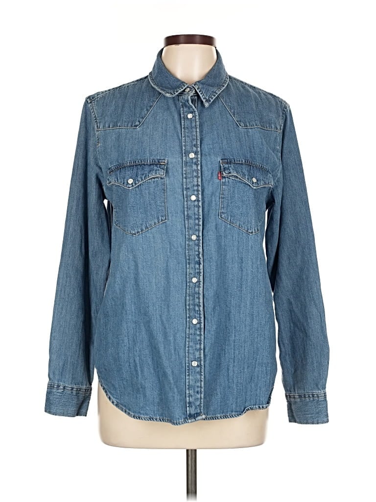 Pre-owned Levi's Denim Jacket In Blue