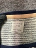 CARREMENT BEAU Chevron-herringbone Blue Pullover Sweater Size 12 - photo 3