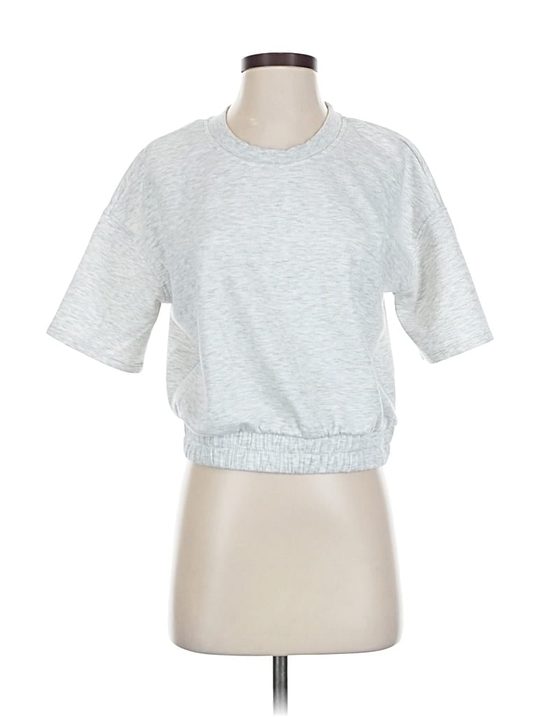 Pre-owned Yogalicious Sweatshirt In Silver