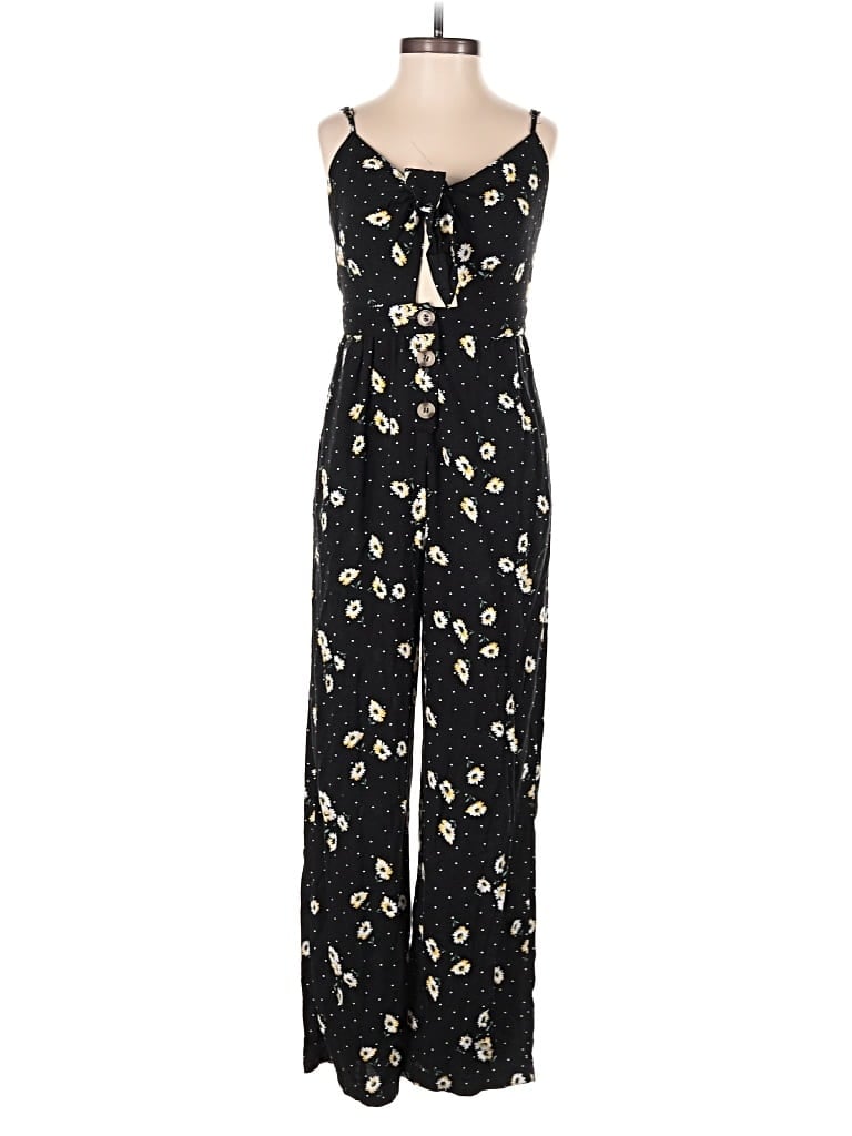 Pre-owned Mimi Chica Jumpsuit In Black