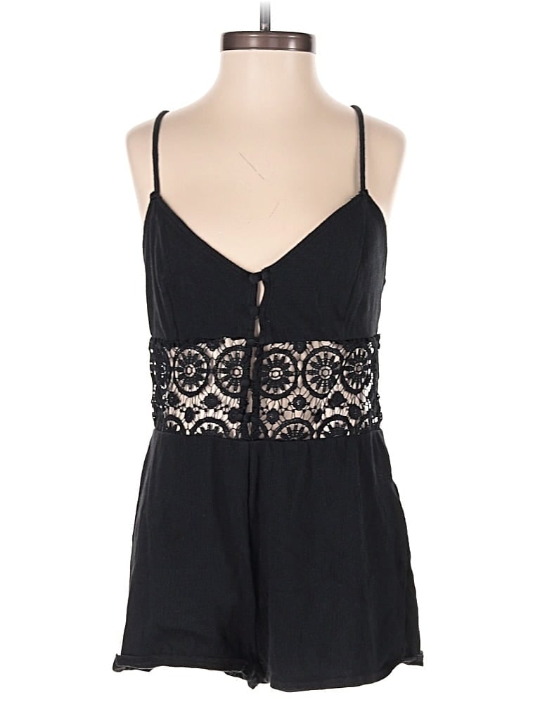 Pre-owned Urban Outfitters Romper In Black