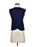 Lea & Viola Blue Sleeveless Top Size XS - photo 1