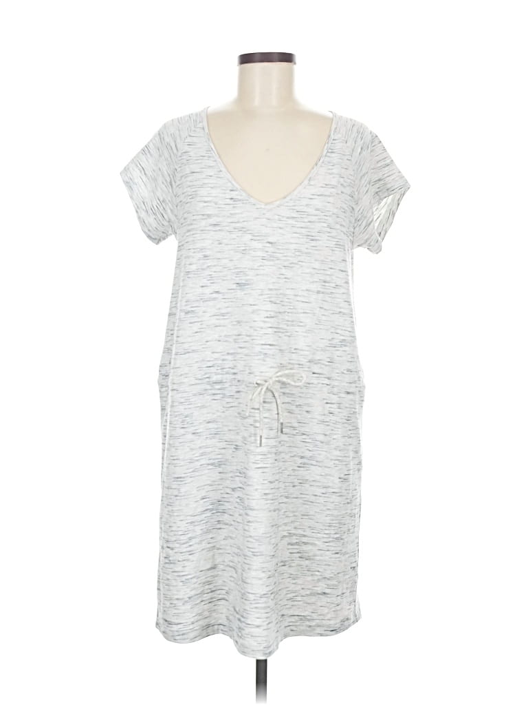 Pre-owned Lilla P Casual Dress In Gray