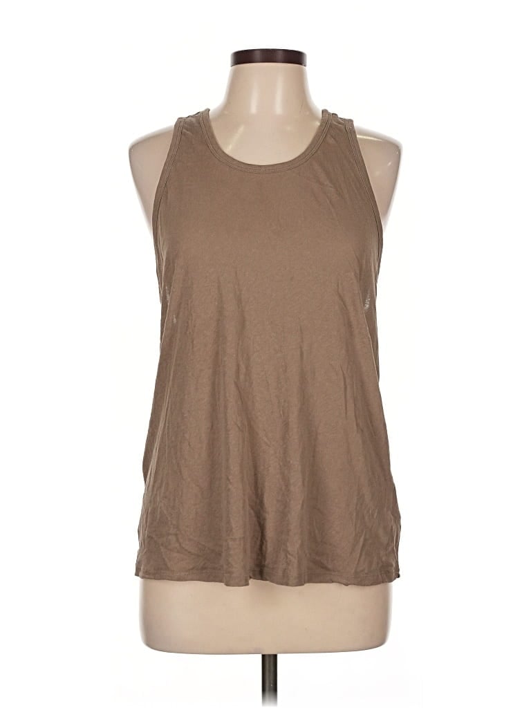Pre-owned Everlane Sleeveless T-shirt In Brown