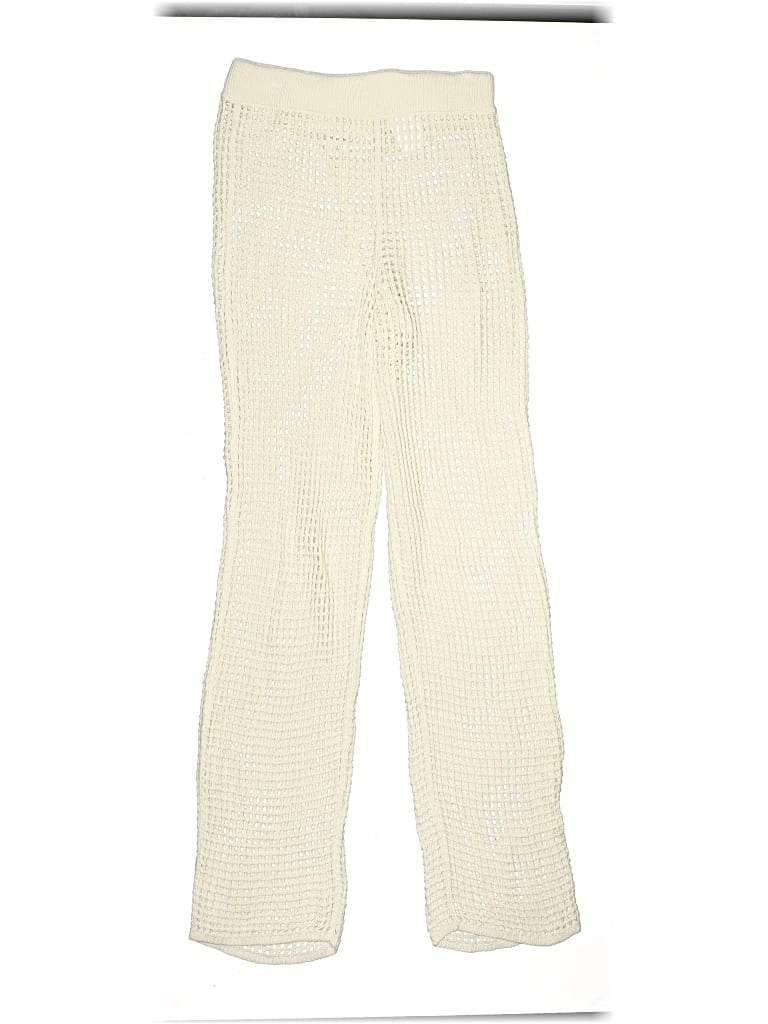 Pre-owned Abercrombie & Fitch Swimsuit Bottoms In White