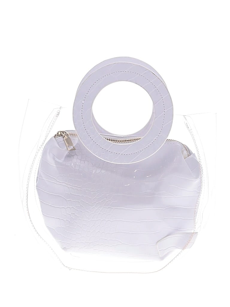 Pre-owned Assorted Brands Satchel In White