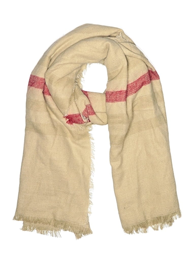 Pre-owned See U Soon Scarf In Brown