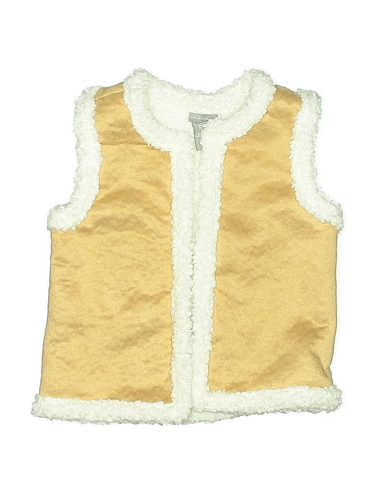 Pre-owned Tahari Kids' Fleece Jacket In Yellow