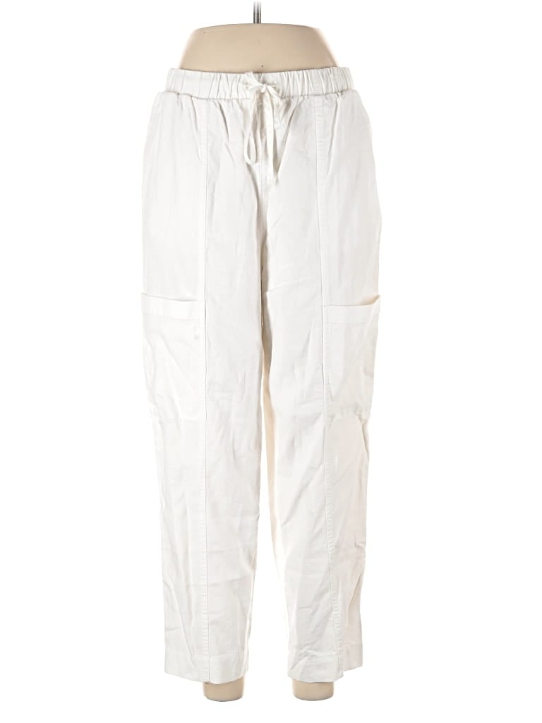 Pre-owned Universal Thread Linen Pants In White