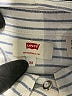 Levi's Stripes Blue Short Sleeve Button-Down Shirt Size XS - photo 7