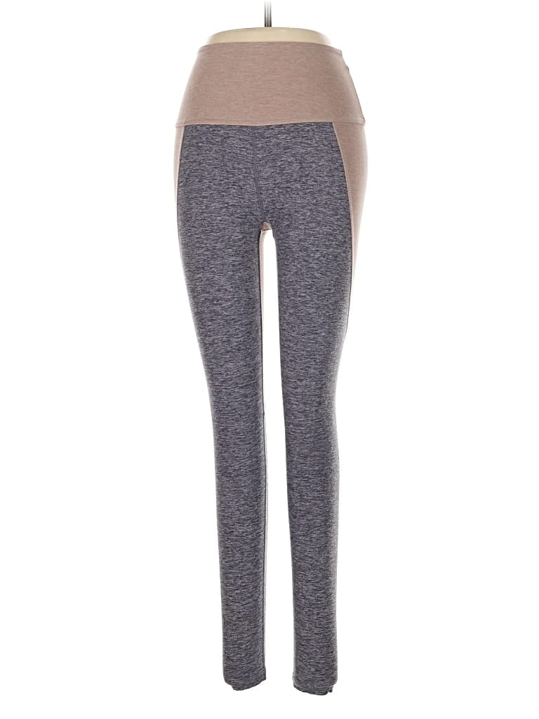 Pre-owned Beyond Yoga Yoga Pants In Gray