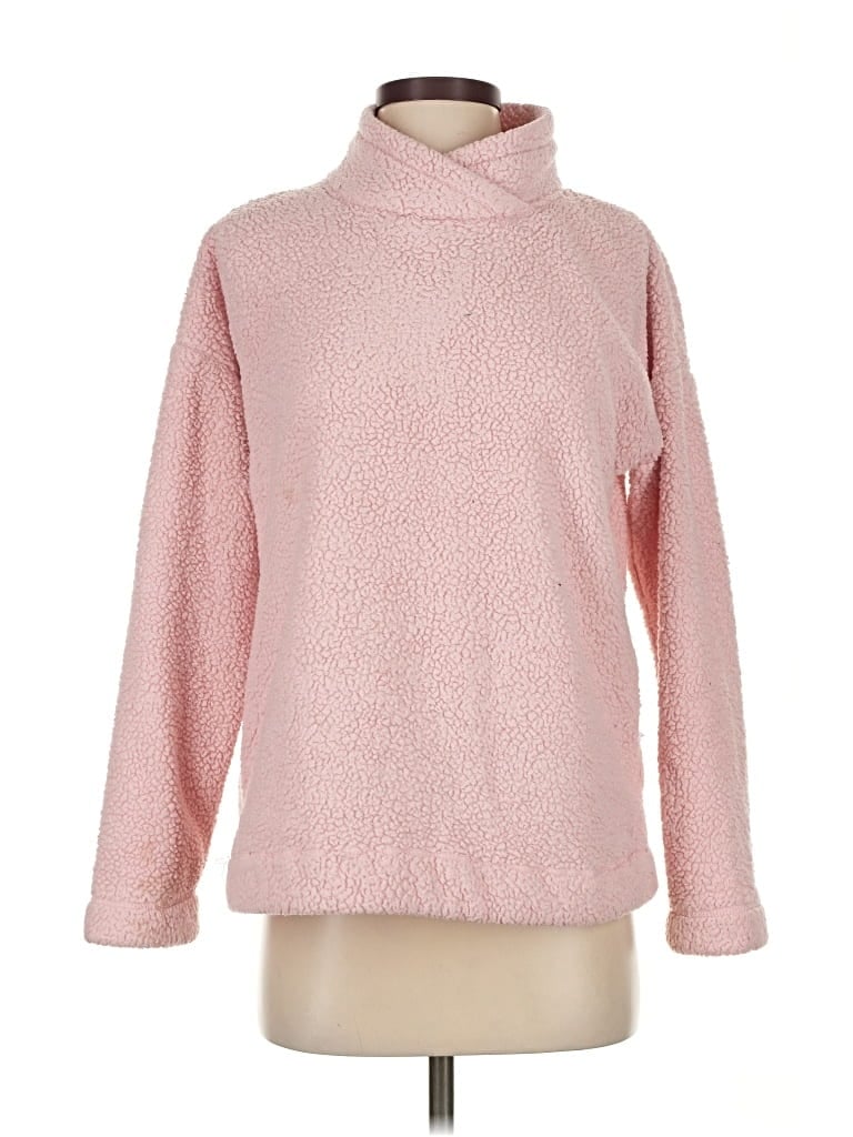 Pre-owned Assorted Brands Turtleneck Sweater In Pink