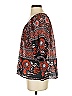 Joie 100% Cotton Brown 3/4 Sleeve Blouse Size XS - photo 5