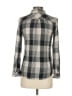 Rails 100% Rayon Plaid Black Long Sleeve Button-Down Shirt Size XS - photo 2
