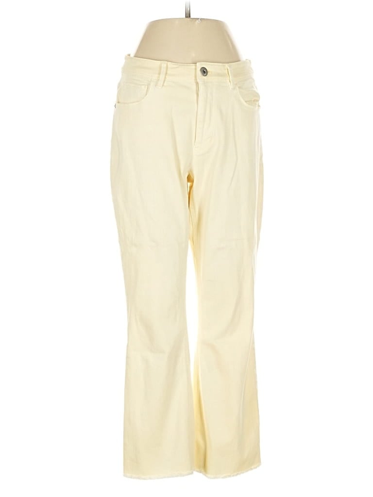 Pre-owned Jjill Jeans In Yellow