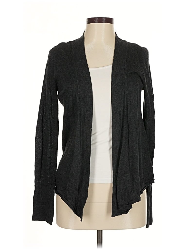 Pre-owned Ambiance Cardigan Sweater In Black