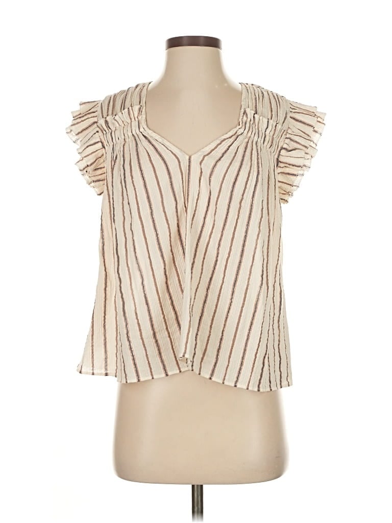 Pre-owned Ulla Johnson Sleeveless Blouse In White