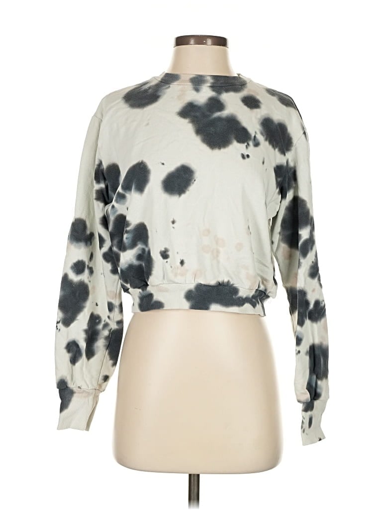 Pre-owned Afrm Pullover Sweater In White