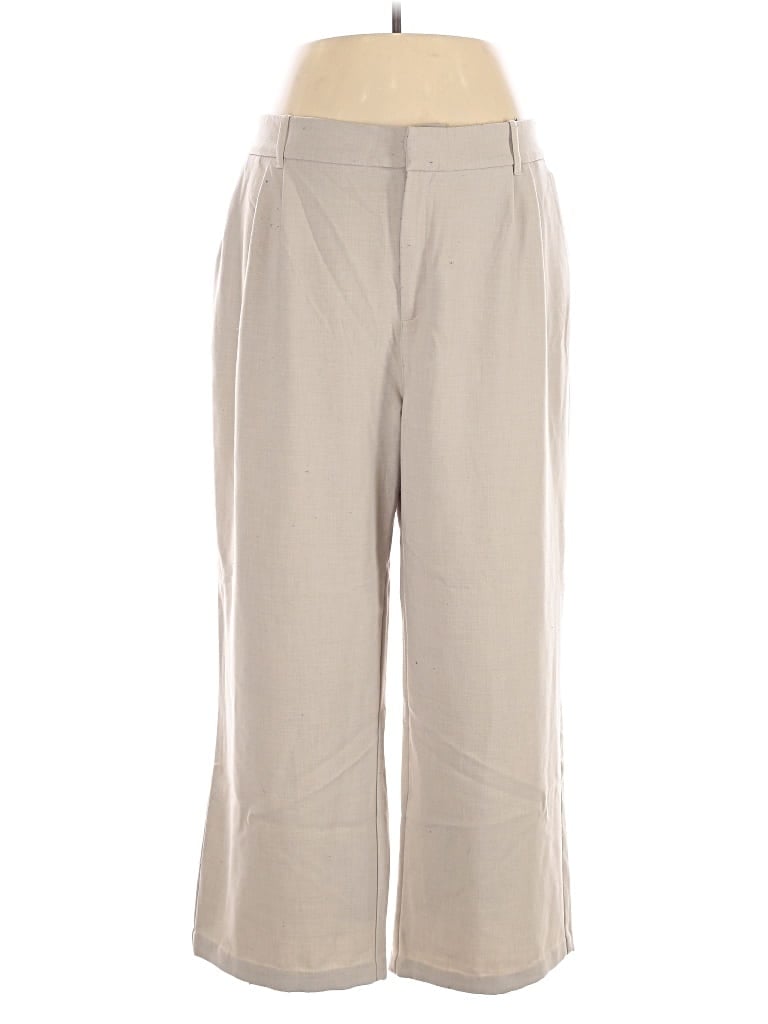 Pre-owned Abercrombie & Fitch Casual Pants In Gray