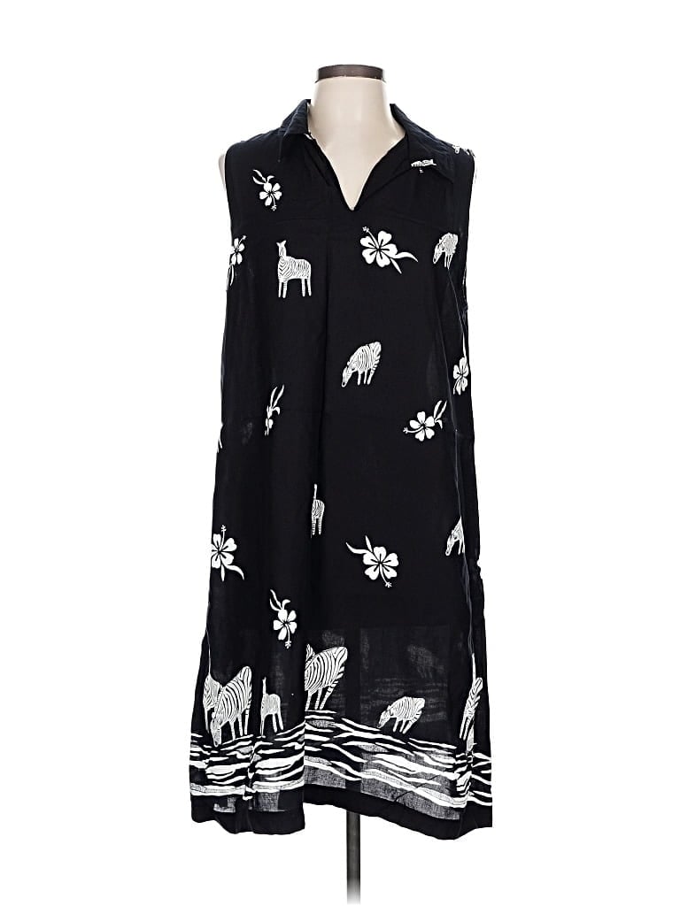 Pre-owned Assorted Brands Casual Dress In Black