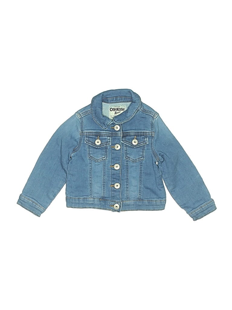 Pre-owned Oshkosh B'gosh Kids' Denim Jacket In Blue