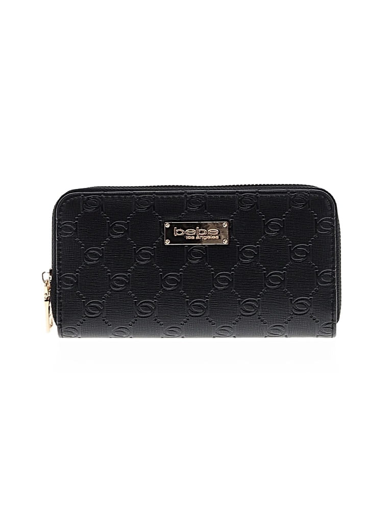 Pre-owned Bebe Wristlet In Black