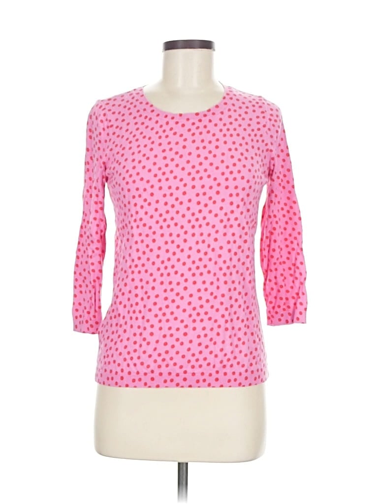 Pre-owned Ann Taylor Factory Pullover Sweater In Pink