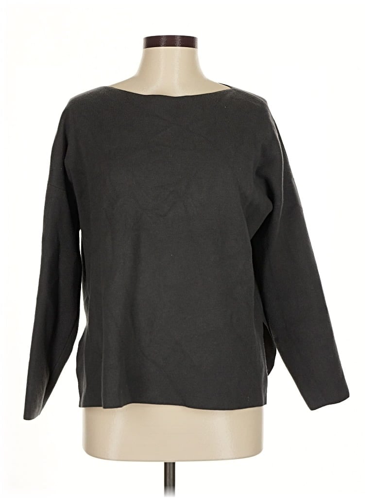 Pre-owned Uniqlo Pullover Sweater In Black