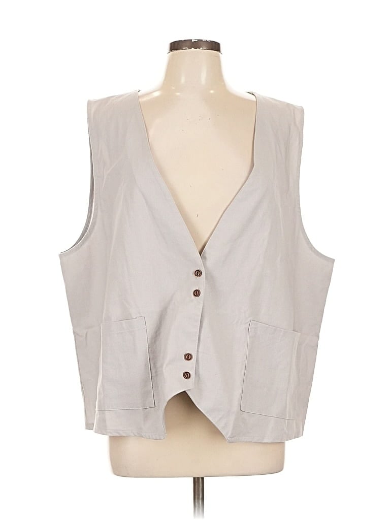 Pre-owned Idealsanxun Vest In Gray