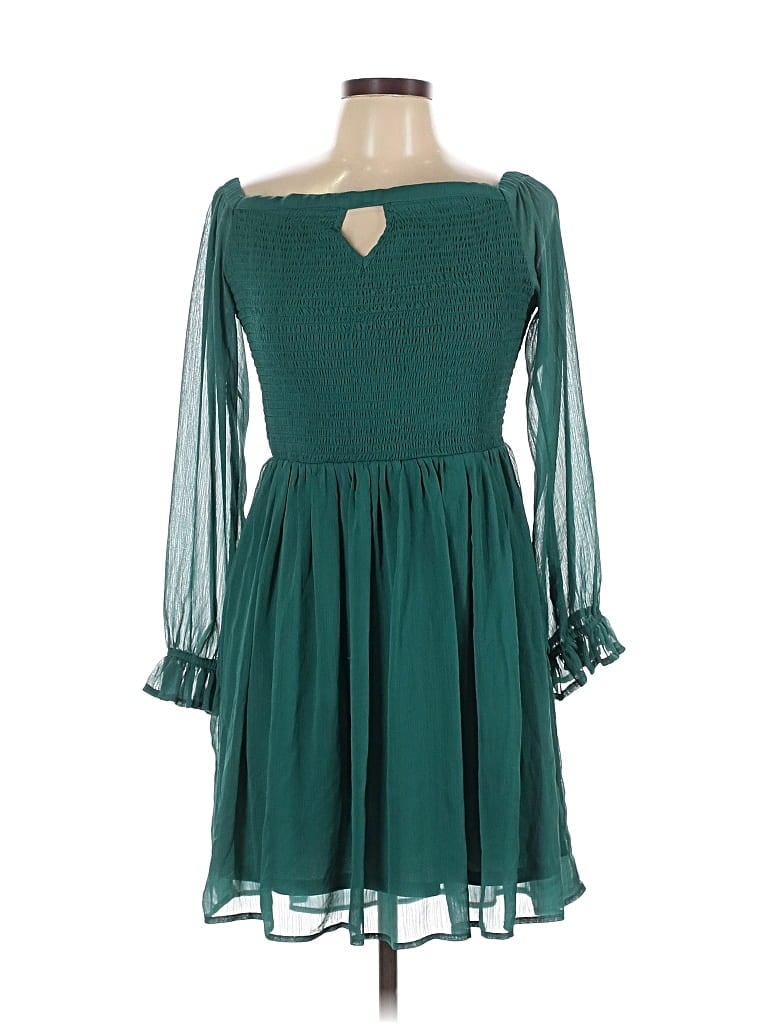 Pre-owned Xhilaration Cocktail Dress In Blue