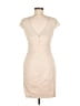 Bebe Solid Tan Cocktail Dress Size 6 - photo 2