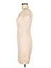 Bebe Solid Tan Cocktail Dress Size 6 - photo 5