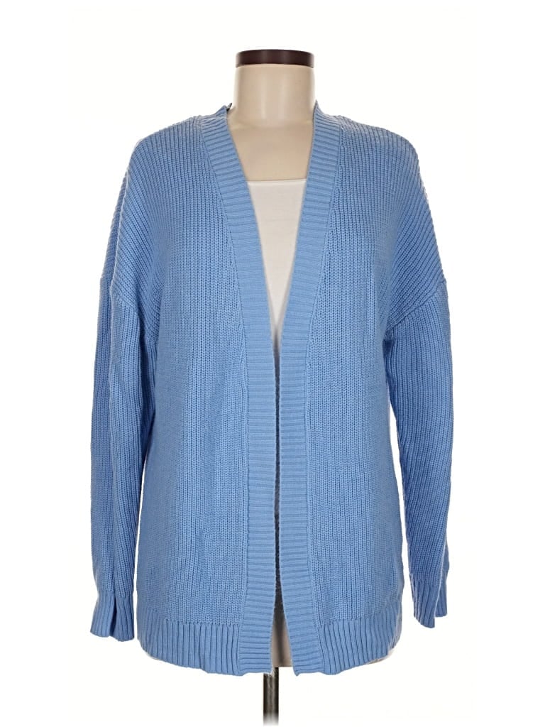 Pre-owned Divided By H&m Cardigan Sweater In Blue
