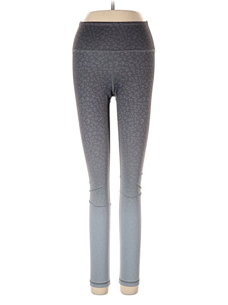 Pre-owned Zyia Active Yoga Pants In Gray