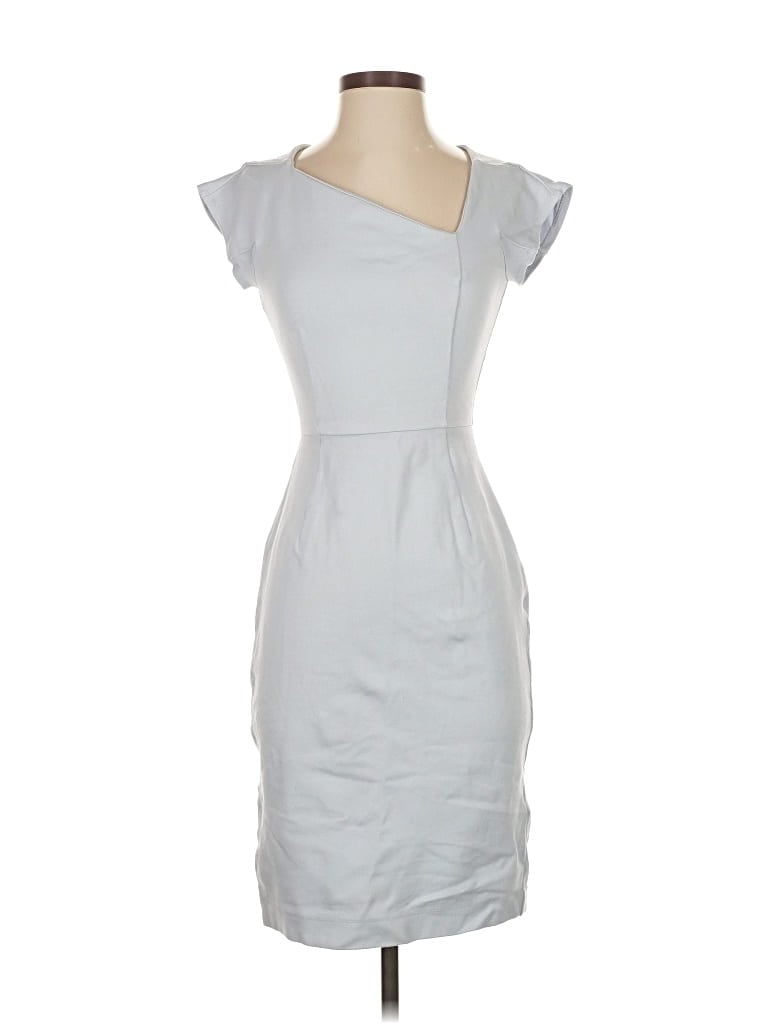 Pre-owned French Connection Cocktail Dress In Gray