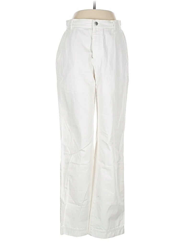 Pre-owned Lizwear By Liz Claiborne Casual Pants In White