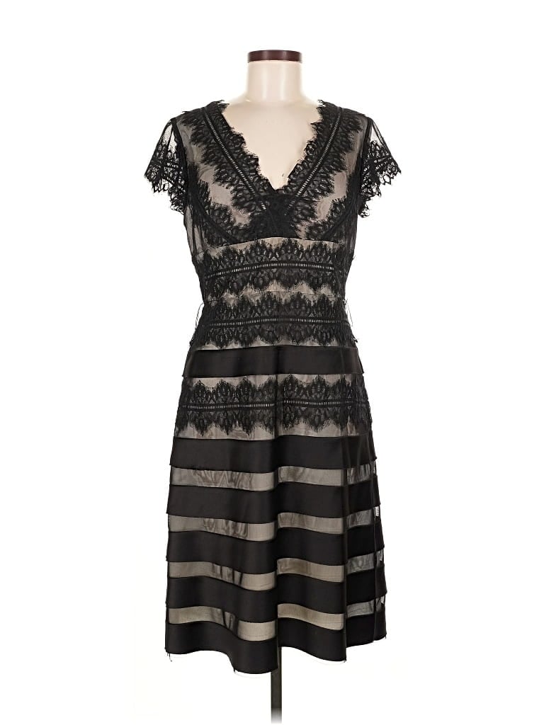 Pre-owned Js Collections Cocktail Dress In Black